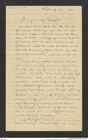 Nachlass Franz Steindachner, Brief von G. Hagmann an Franz Steindachner (27.06.1904), Inv.Nr. 198.01, Seite 1